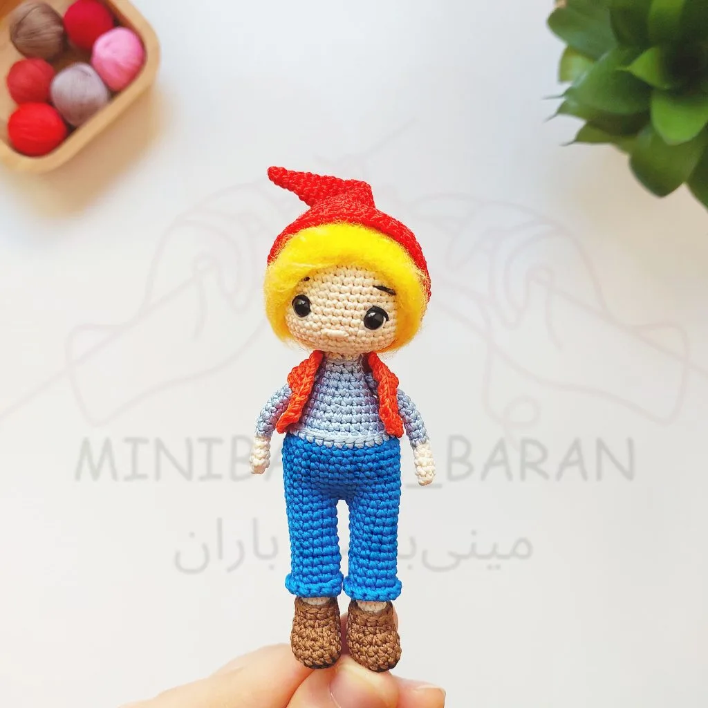 آموزش بافت عروسک نیلز