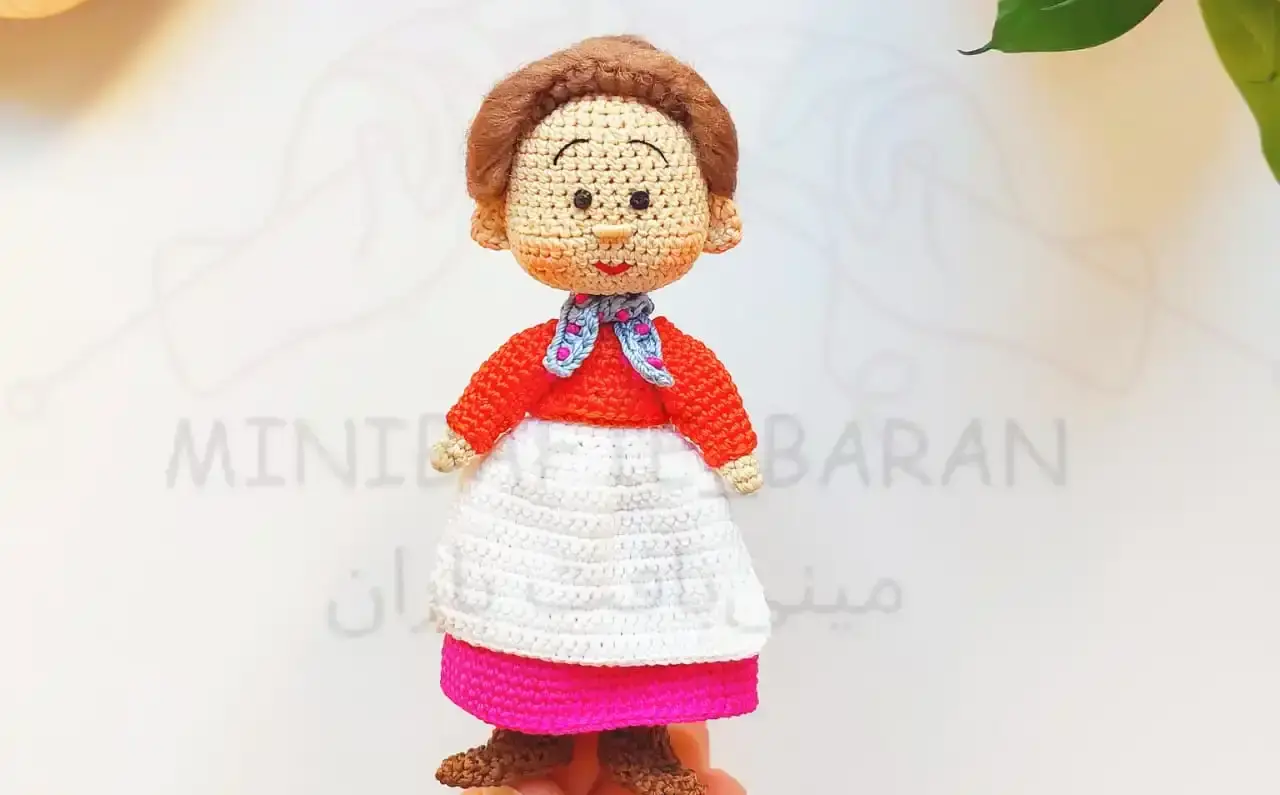 عروسک بافی آسان خاله ریزه