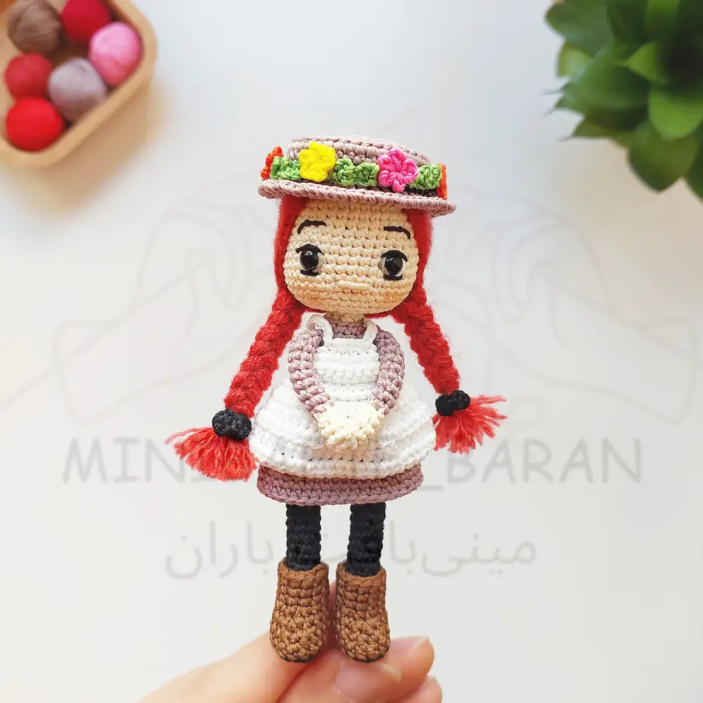 آموزش بافت عروسک آنشرلی